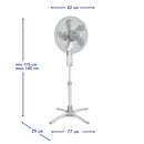 VENTILADOR PEDESTAL AIROLITE V16P6R 16
