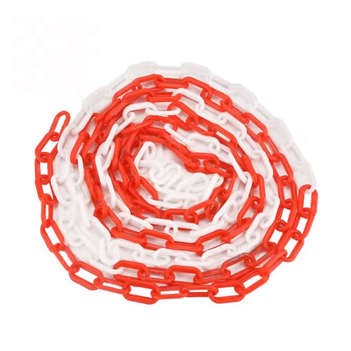 Cadena Plastica Virgen BLANCO-ROJO