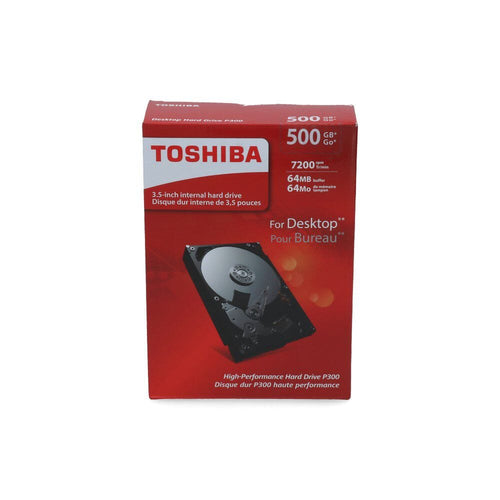 Disco Duro 3,5" P300 500Gb 7200Rpm TOSHIBA 