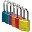 Candado Serie 72 40mm Arco 75mm Azul
