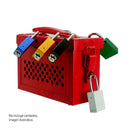 Caja de Bloqueo Grupal A498 Imp Rojo