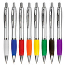 Boligrafo Plastico Wind Satin ( Blanco, Impresion Un Color)