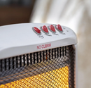 Estufa Electrica Blanco 1200 W Radiacion Nsb-99Y Blanco