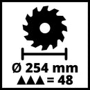 Ingleteadora Telescopica Classic 250mm/10" 1800W TC-SM 254 - Einhell
