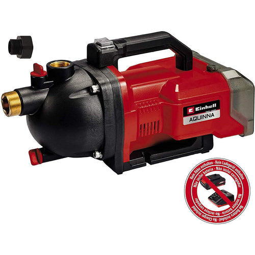 Bomba de agua inalambrica 2x18V Expert Sin Bateria PXC AQUINNA 36/30 - Einhell
