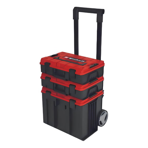 Caja de Herramientas con ruedas E-Case L + 2xS - Einhell