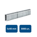 Grapas DTA 25/2 3000un 5x40mm - Einhell