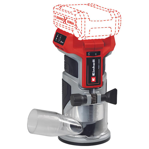 Fresadora Rebajadora inalambrica 18V sin bateria PXC TP-ET 18 Li BL - Solo - Einhell