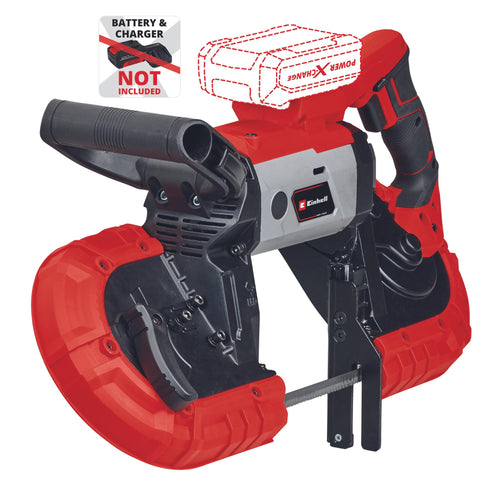 Sierra de banda inalambirca 18V sin bateria PXC TE-MB 18/127 Li-Solo - Einhell