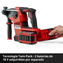 Rotomartillo Inalambrico 2x18V sin baterias PXC HEROCCO 36/28 - Einhell