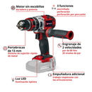 Taladro Percutor Inalambrico Brushless 18V Professional Sin Bateria PXC TP-CD 18/80 Li-I Solo - Einhell