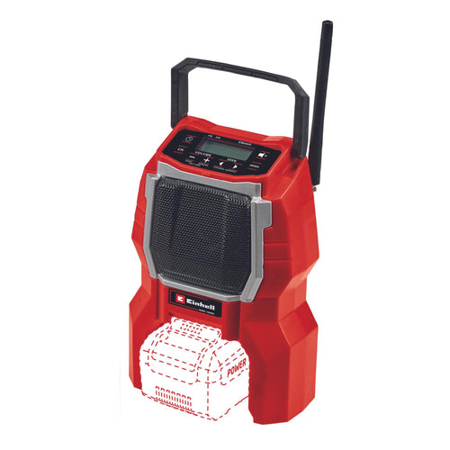 Radio Parlante Inalambrica 18V Classic Sin Bateria PXC TC-RA 18 Li BT - Solo - Einhell
