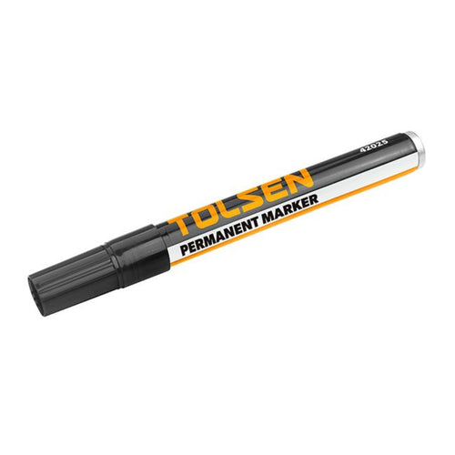 Marcador Permanente Negro - Tolsen