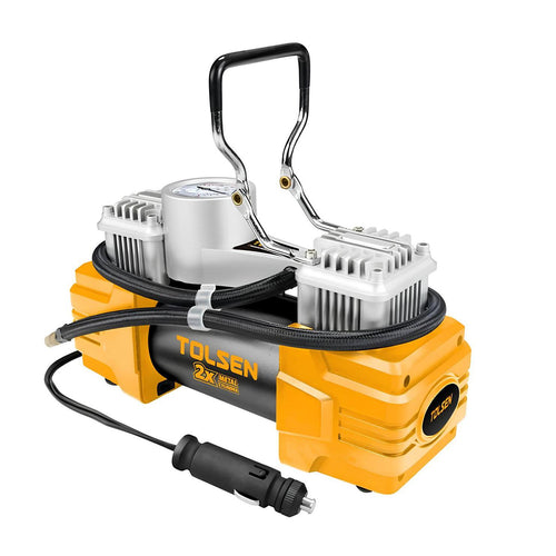 Inflador de neumaticos 12V 40l/min 200W - Tolsen