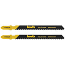 Hojas de sierra caladora para madera TE111C (Diente 3mm) 2un. - KWB