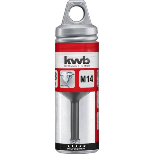 Sierra copa diamantada para esmeril M14 8mm - KWB