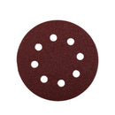 Discos Lijas Velcro 8 Perforaciones 5" / 125mm Grano 80 5un - KWB