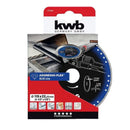 Disco de corte diamantado para Acero Inoxidable 4.1/2" x 1.4mm - KWB