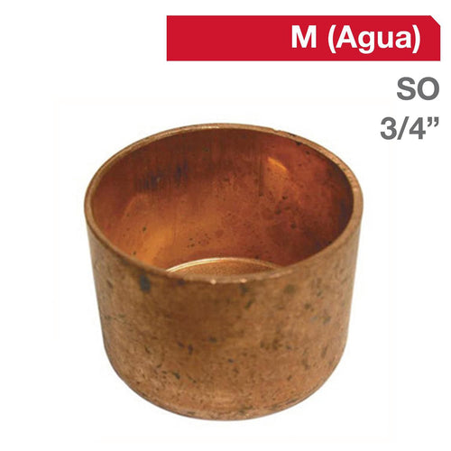 Tapa Gorro Cobre So 3/4" 1U