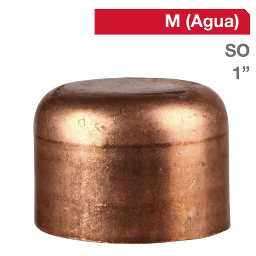 Tapa Gorro Cobre So 1" 1U