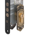 Cerradura Embutida Barroca B40 Acceso 1/2 Manilla reversible