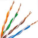Cable Utp Categoria 5E Unifilar Gris Metro Lineal
