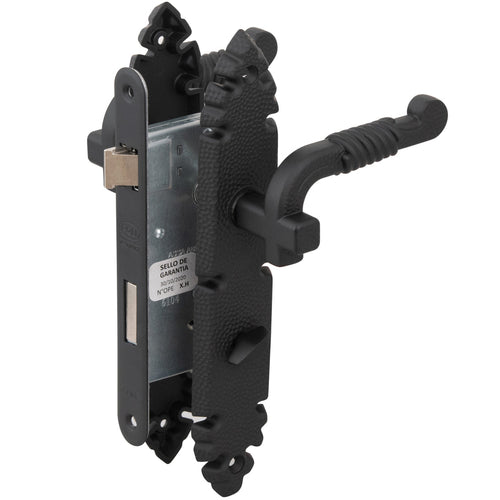 Cerradura Embutida Rústica B40 Manilla Baño