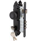 Cerradura Embutida Pomo Rústica B60 Acceso Exterior Fijo