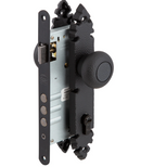 Cerradura Embutida Pomo Rústica B60 Acceso Exterior Fijo