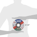 Disco De Corte Universal 4 ½" oxido De Aluminio