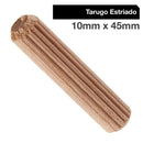 Tarugo Estriado 45 X 10 Mm. 50 Unidades
