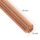 Tarugo Estriado 45 X 10 Mm. 50 Unidades