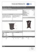 Contenedor Para Basura 360 Lt