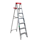 Escalera Aluminio Tijera 7 Peldaños 2.13 M. Cuprum