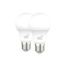 Ampolletas Led E27 luz calida 3000K 9W Kit 2un - Macrotel