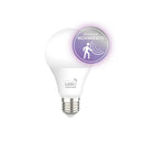 Ampolleta Led E27 luz fria 6500K con sensor de movimiento para encendido automatico 7W - Macrotel