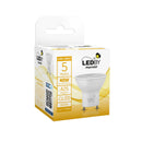 Ampolleta Led GU10 luz calida 3000K 5W - Macrotel