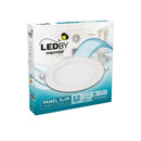 Panel Led Slim Empotrado Cuerpo de Aluminio luz fria 6500K 12W - Macrotel