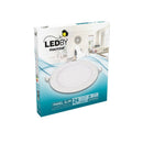 Panel Led Slim Empotrado Cuerpo de Aluminio luz fria 6500K 24W - Macrotel