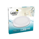Panel Led Slim Sobrepuesto Cuerpo de Aluminio luz fria 6500K 24W - Macrotel