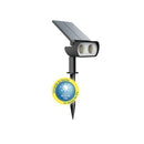 Foco solar Led exterior con sensor dia/noche 200lm - Macrotel