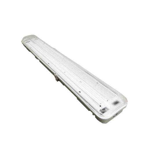 Luminaria Hermetica Estanco T8 para tubo LED 60cms 2x9W - Globaltronics