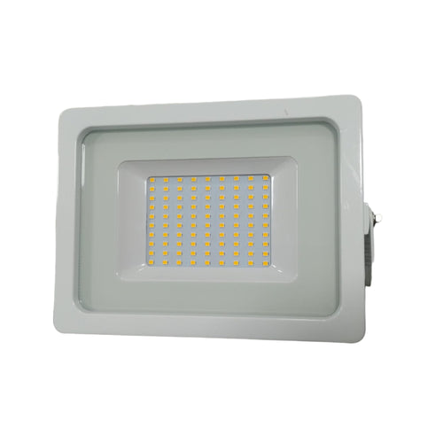Foco Proyector Luz Calida 3000K Marco Blanco 30W - Globaltronics
