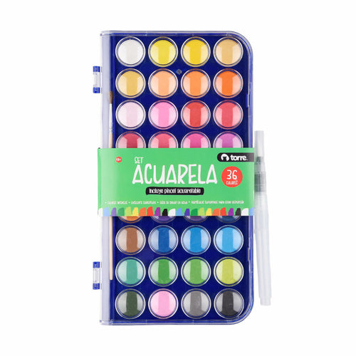Acuarela 36 Colores