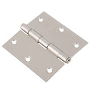Bisagra de Acero Niquel 3.5" x 3.5" (3 unidades)