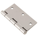 Bisagra de Acero Niquel 3.5" x 3.5" (3 unidades)