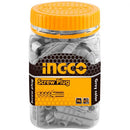 TARUGOS 40 PIEZAS 10X50MM GRIS INGCO HWSP1005011
