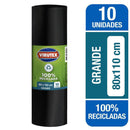 Bolsa De Basura Grande 80X110 Cm 120 Litros 10 Unidad(Es)