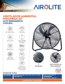 VENTILADOR PISO MESA AIROLITE V20AAV6