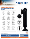 VENTILADOR TORRE AIROLITE VT08R WIFI